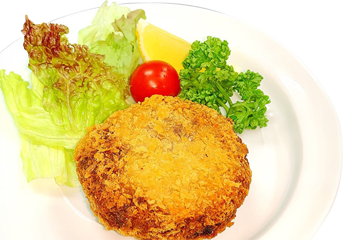 Minced venison cutlet