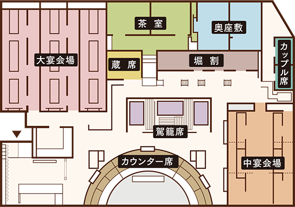 店内見取り図